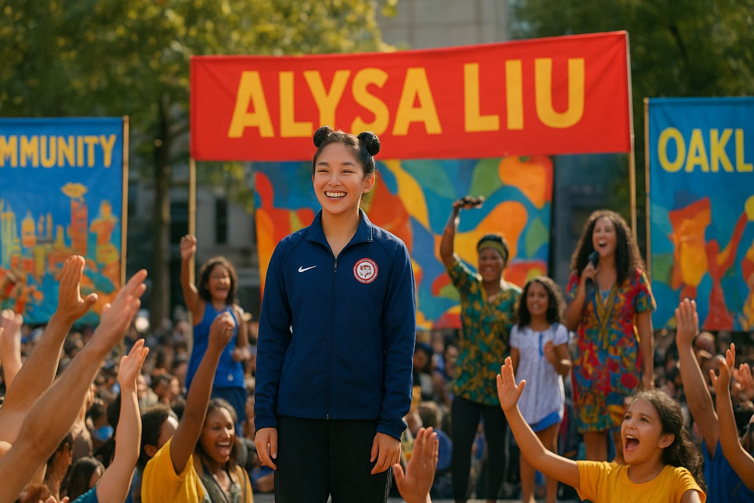 Alysa Liu forgoes Parade Glam for Hometown Love: A Celebration Rally in Oakland!