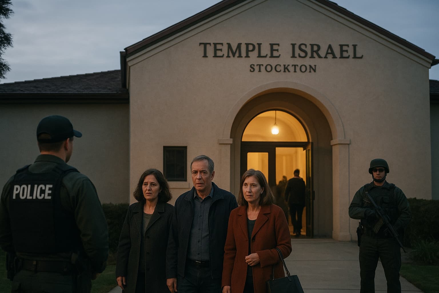Safety First: How a Stockton Synagogue is Responding to Rising Tensions