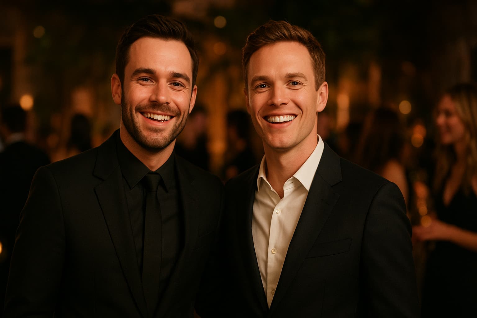 Stars Aligned: Connor Storrie and Hudson Williams Steal the Spotlight at Pre-Oscars Bash!
