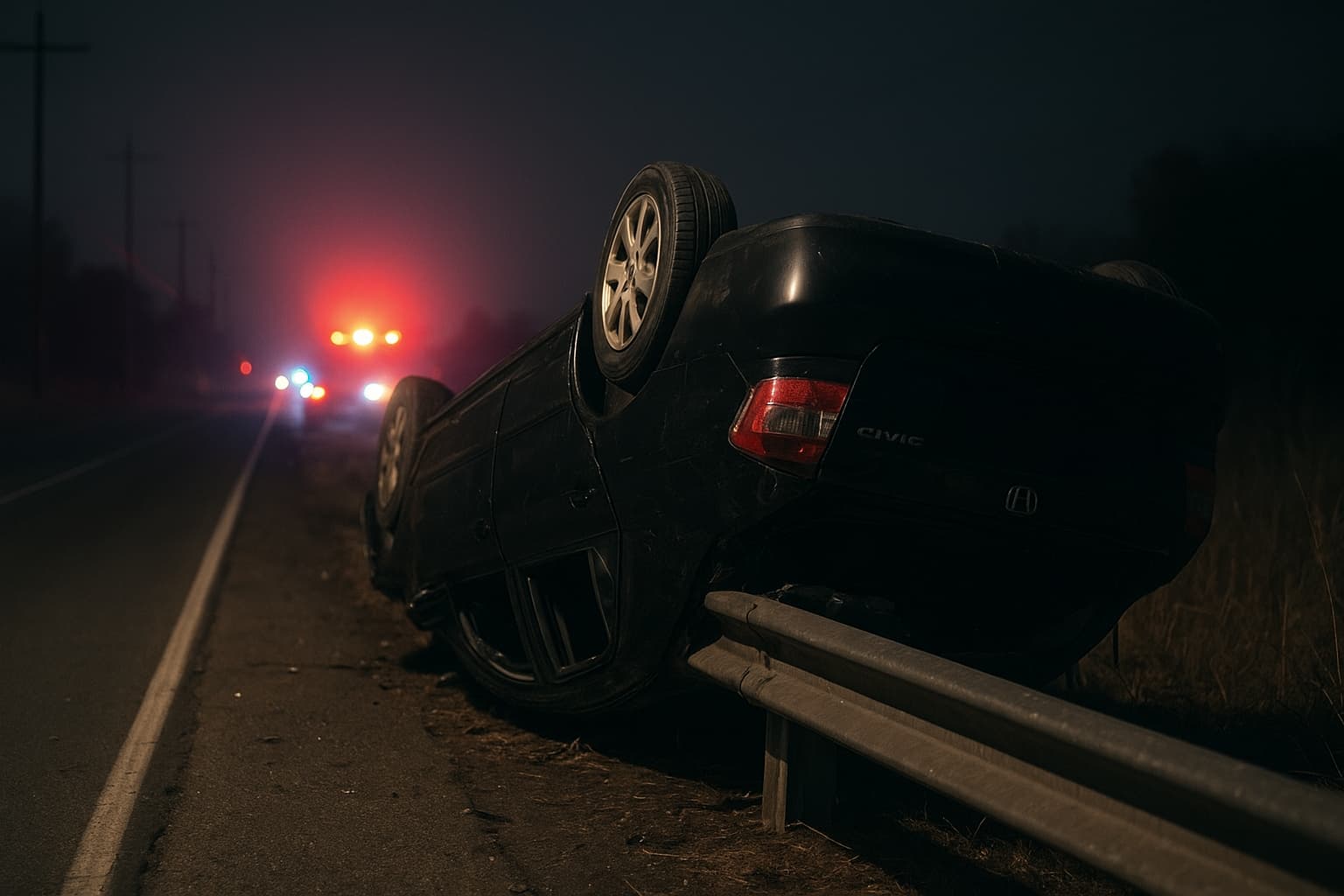 Late-Night Tragedy: Crash Claims Life on SR 99 in Galt