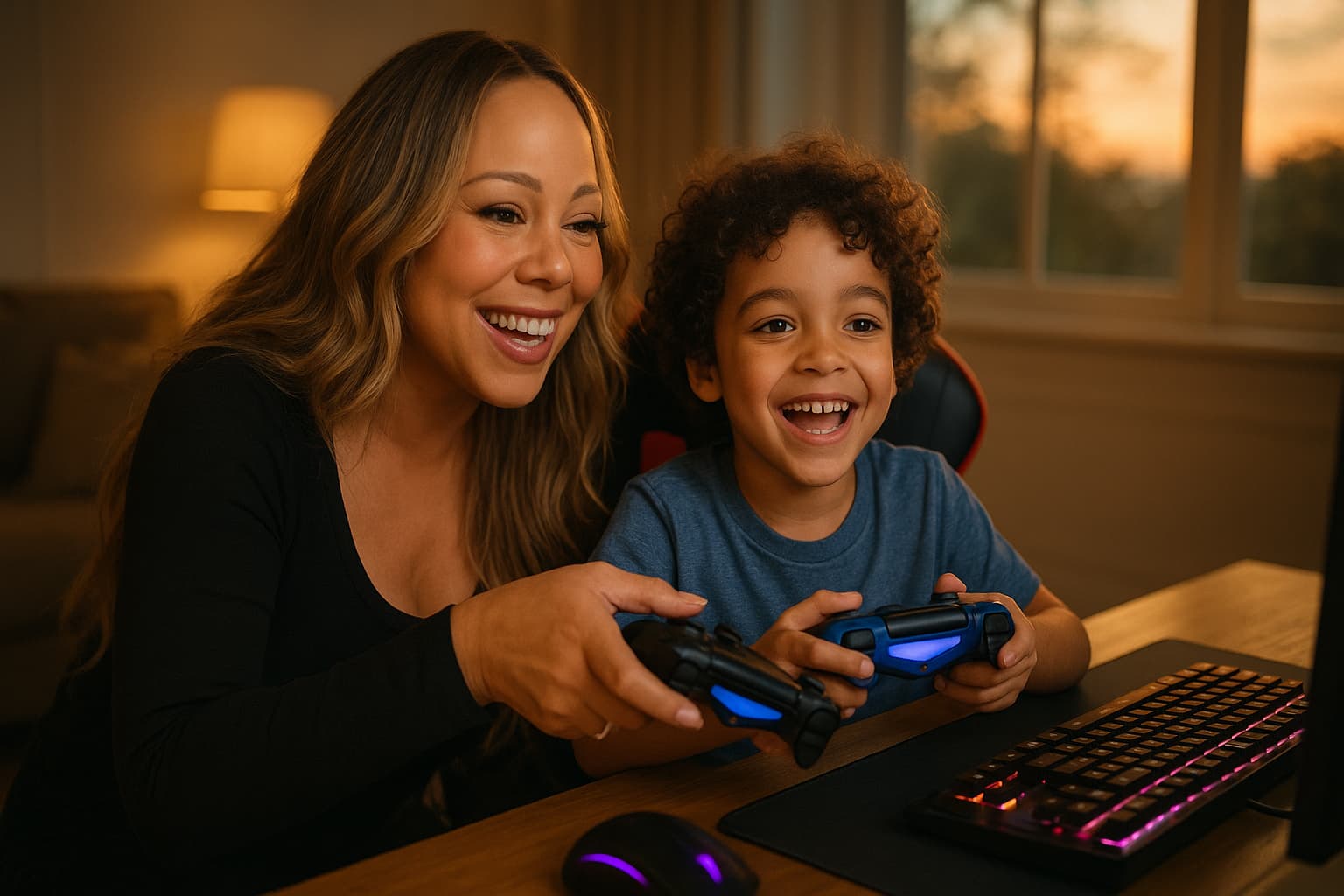 When Mariah Carey Joins Your Twitch: A Surprise Stream with Mom!