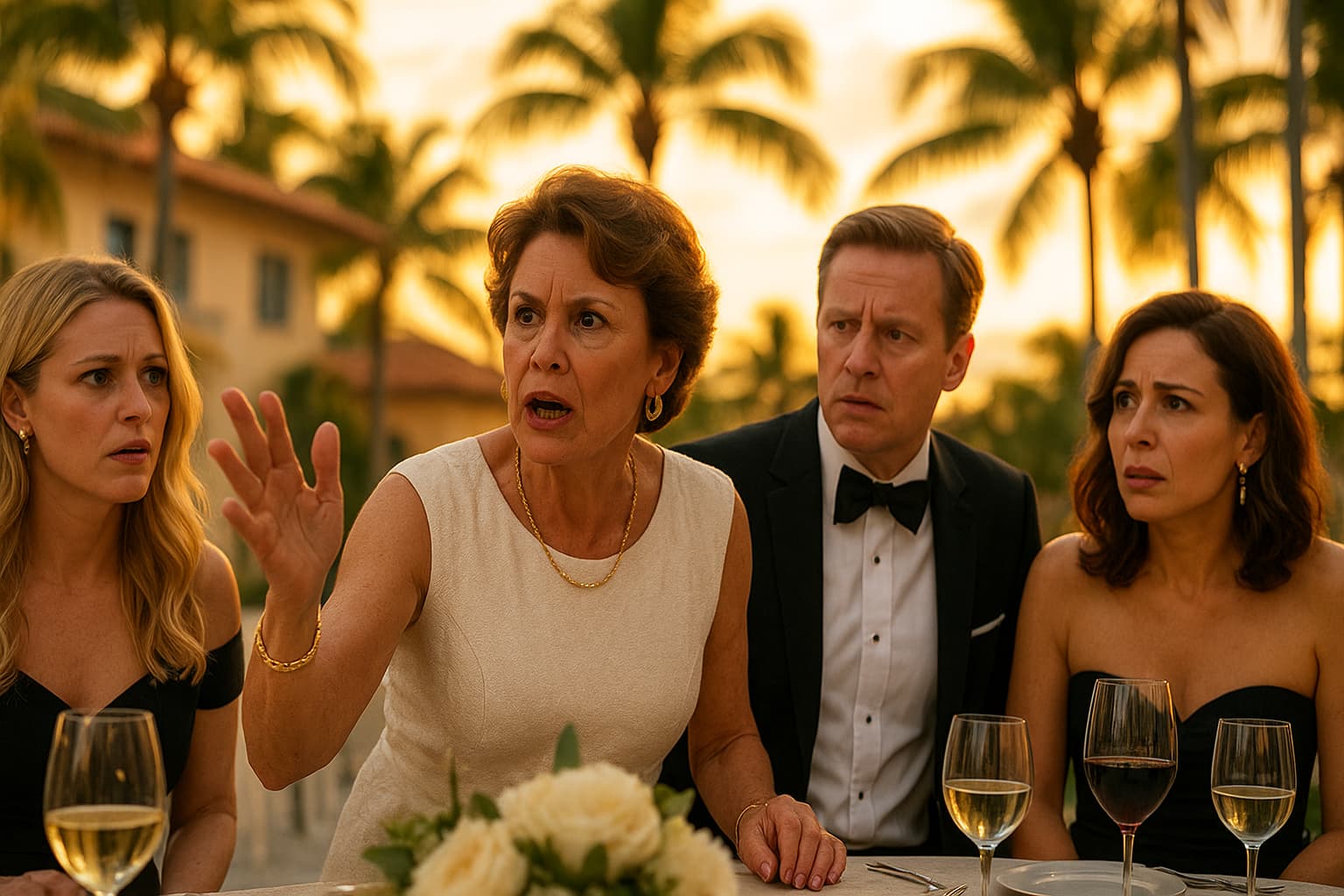 When Etiquette Goes Wrong: "Members Only: Palm Beach" Cast Unleashes on Gale Brophy!