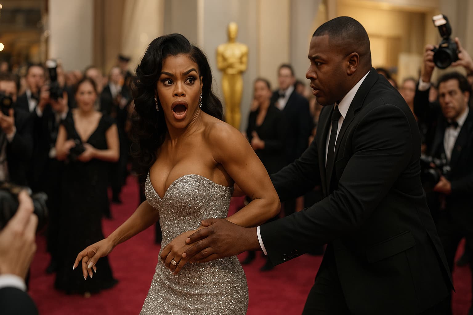 Teyana Taylor’s Oscars Night Takes a Shocking Turn: Security Drama Unfolds!