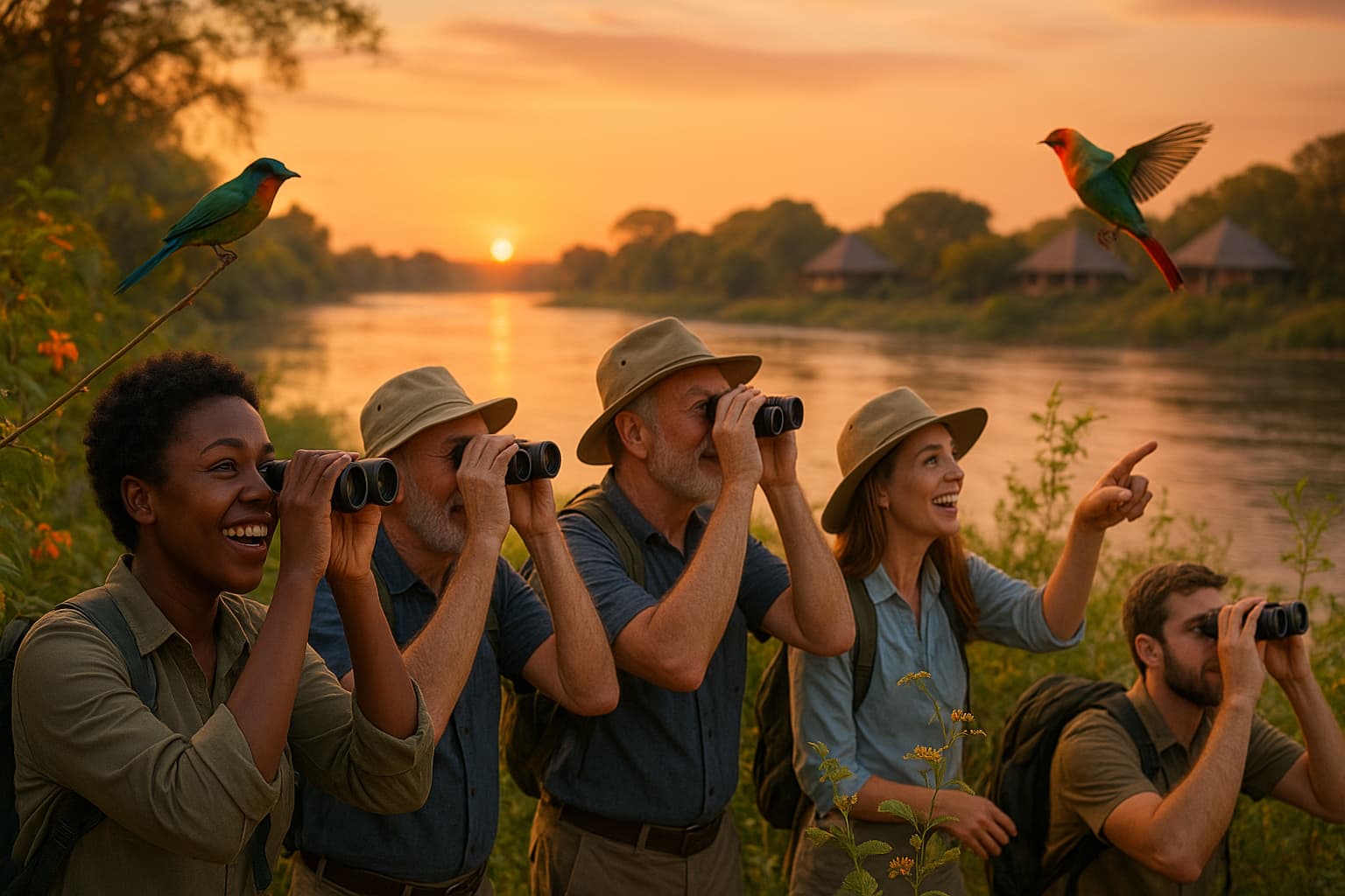 Discover Southern Africa's Newest Birder's Paradise: A Route Connecting Five Nations!