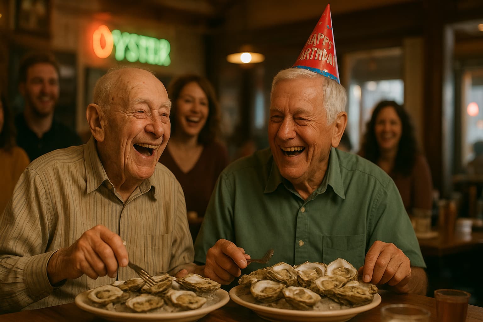 Father and Son Cash in on 54-Year-Old Promise for Free Oysters – You Won’t Believe How!