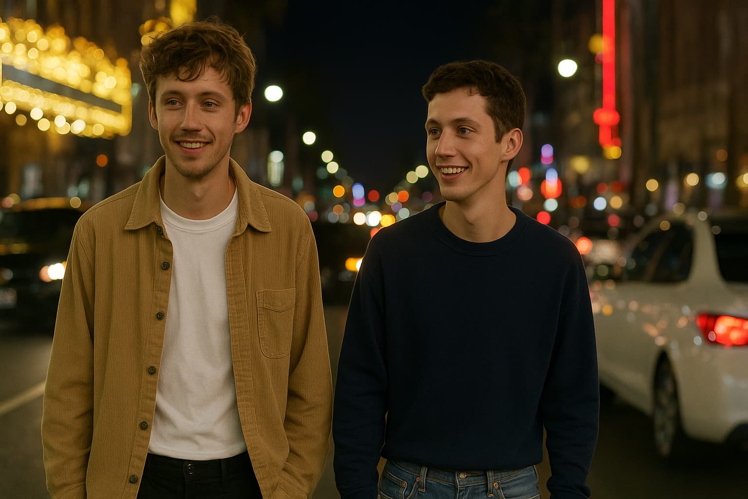 Connor Storrie Spotted Leaving Oscars with Troye Sivan: Is Romance in the Air?