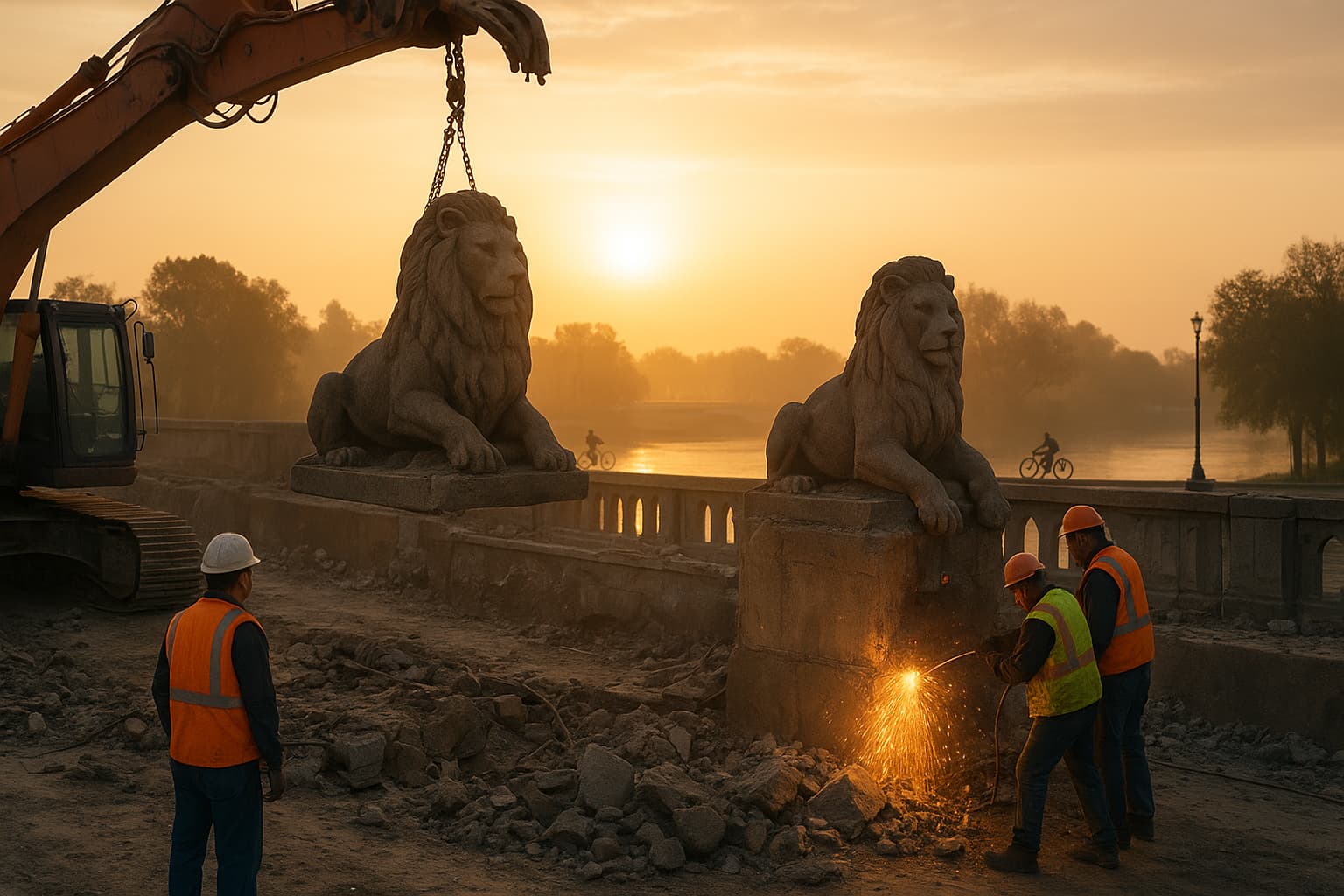 Goodbye, Bridge: Modesto's Lions Prepare for a New Chapter!