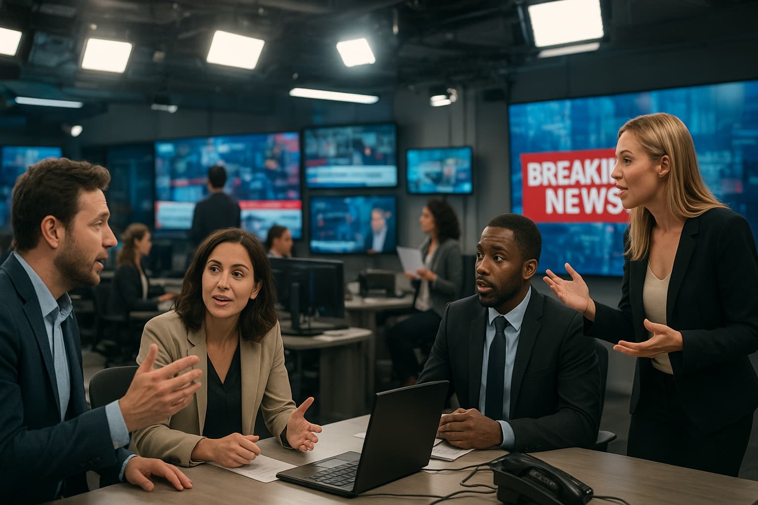 Step Inside TMZ's Newsroom: Live Chaos and Celebrity Scoop Awaits!