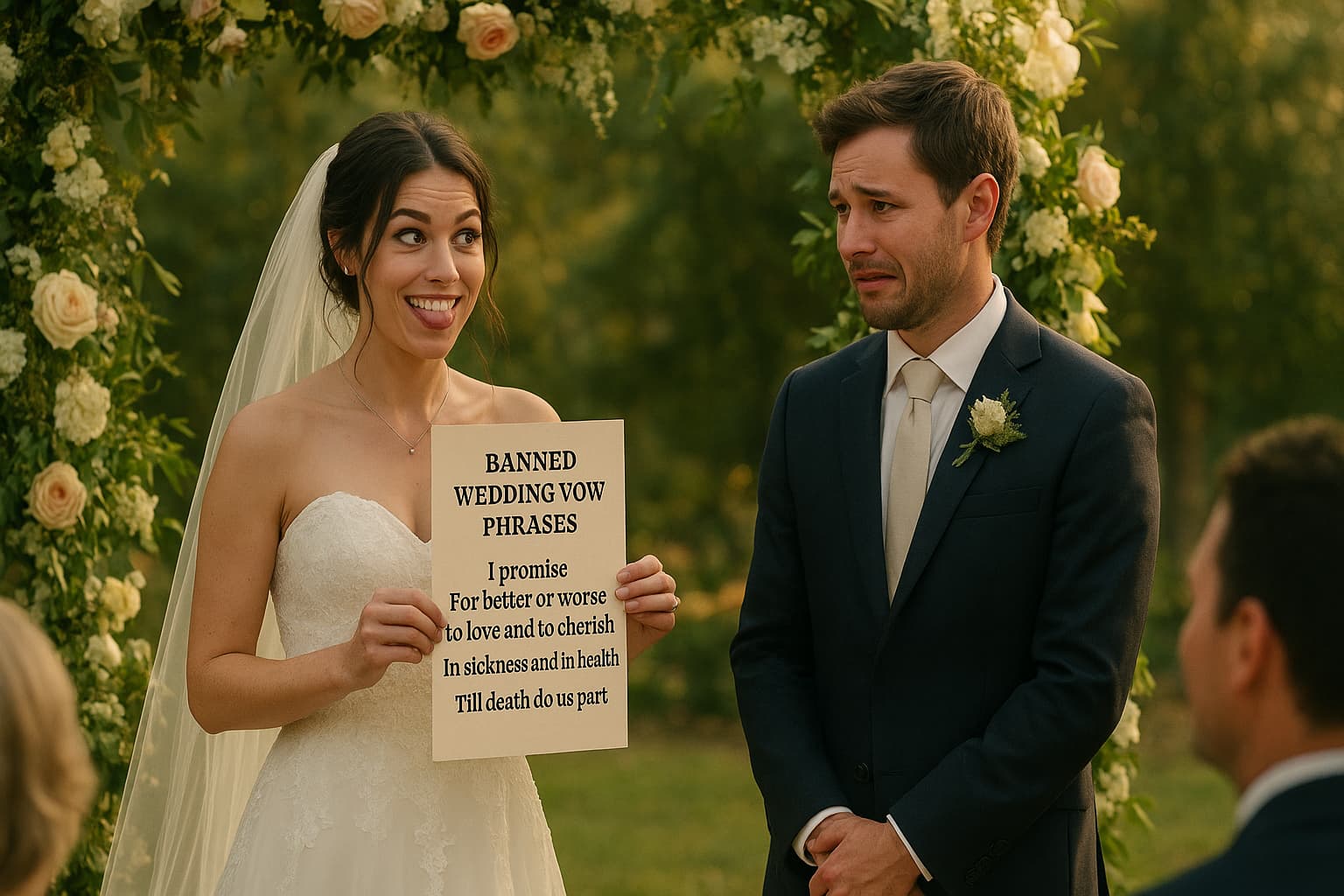 Vows Gone Viral: Influencer Bans Clichés from Her Wedding Ceremony!