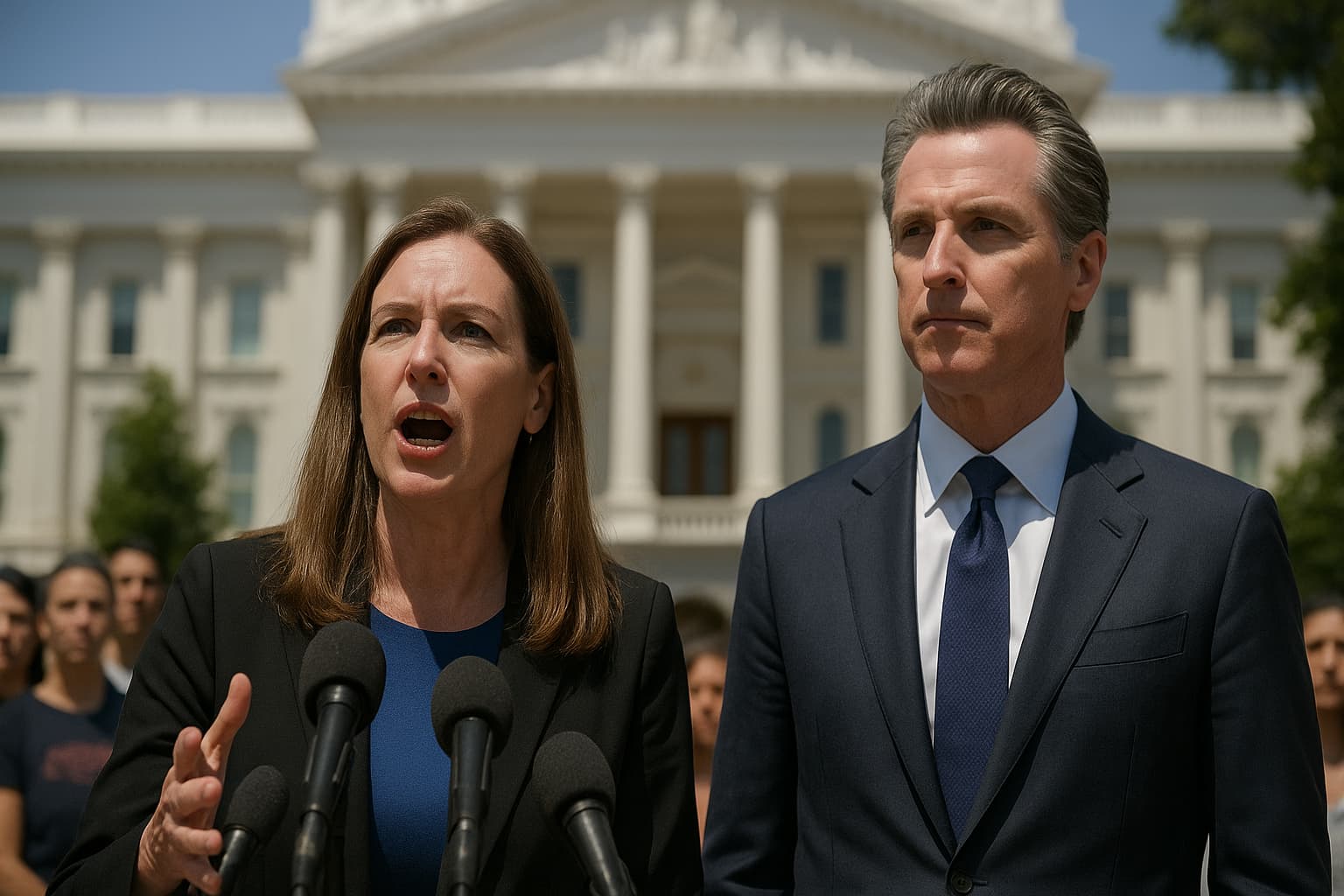 Jennifer Newsom Takes Trump to Task: A Clash Over Dyslexia and Decency!