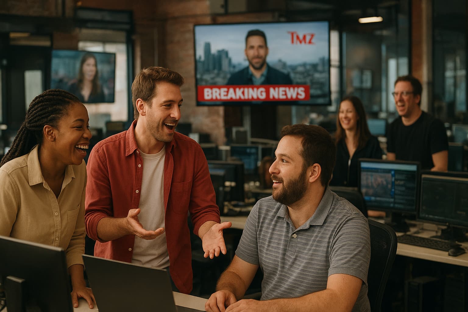 Behind the Newsroom Doors: Join TMZ's Live Stream Adventure!