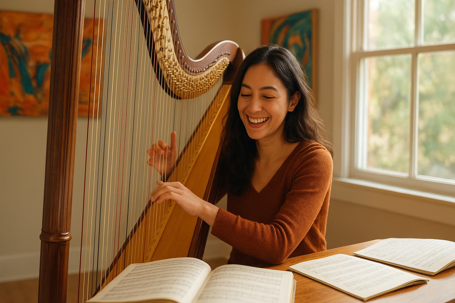 From Symphony to Sacramento: A Harpist’s New Chapter in Music