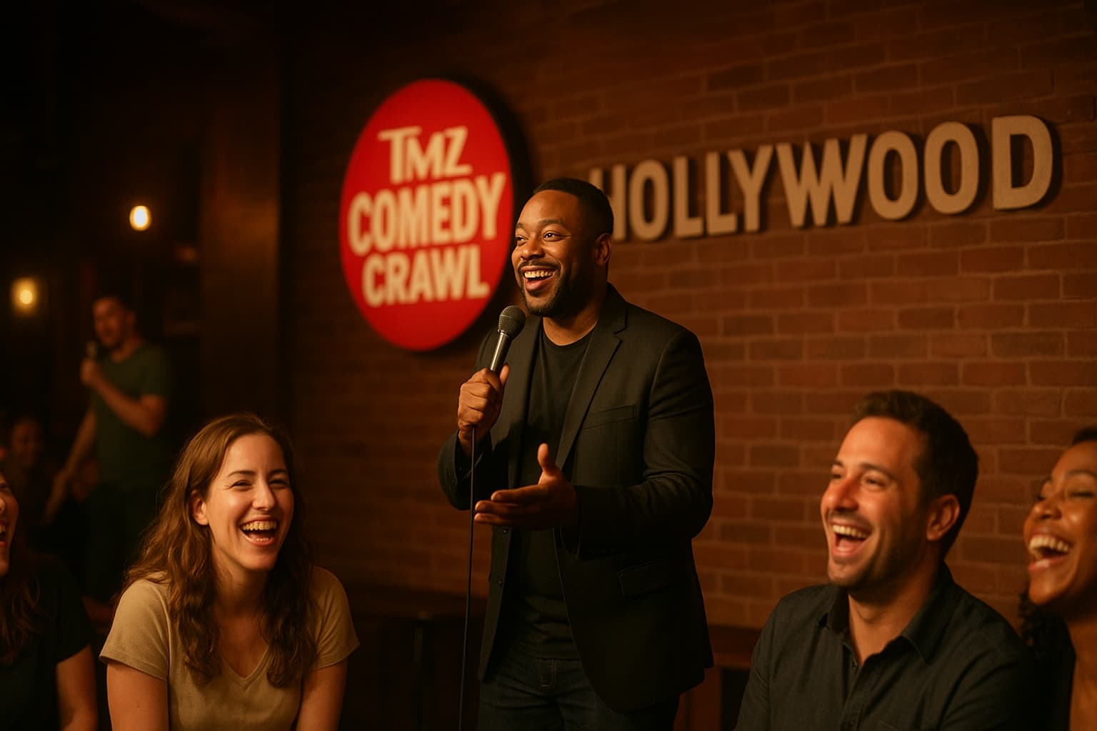 Laughs and Chaos: Inside TMZ’s Hilarious Comedy Crawl in Hollywood!