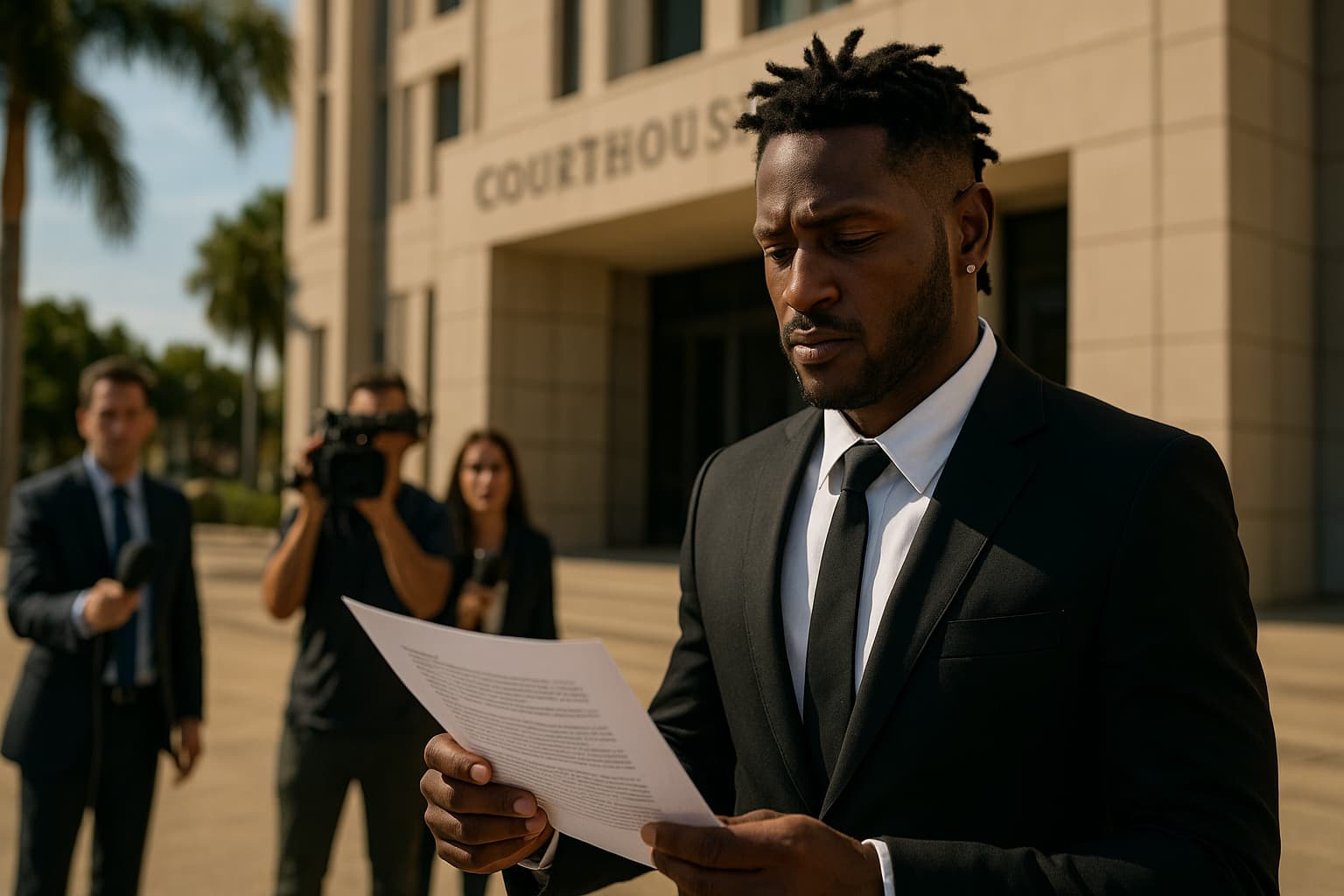 Antonio Brown Gets the Green Light for a California Escape—But Not for the Reasons You Think!