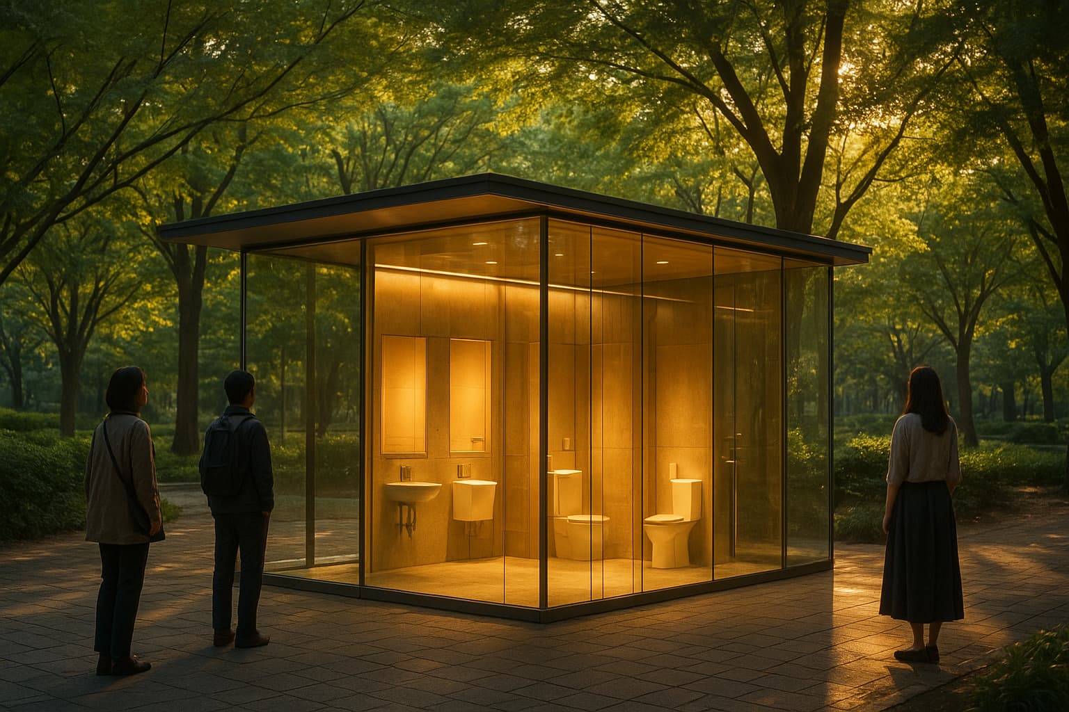 Toilets That Shine: Tokyo's Glowing Restrooms Are Changing the Game!