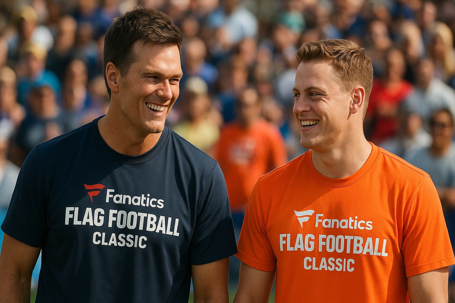 Brady’s Shade: The Roast That Left Burrow Blushing at the Flag Football Draft!