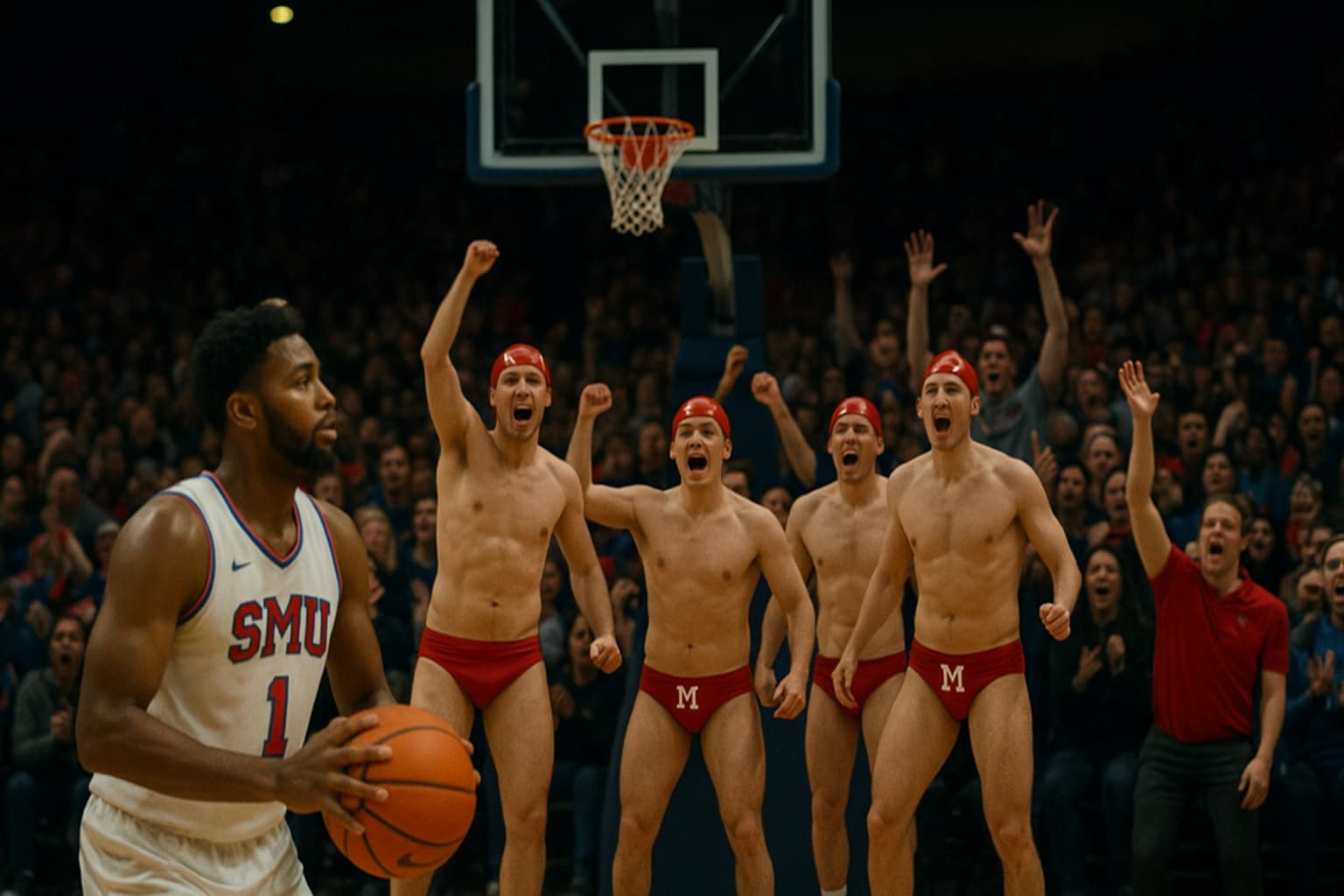 When Speedos Take Center Stage: Miami (OH) Fans Create an Upset in March Madness!