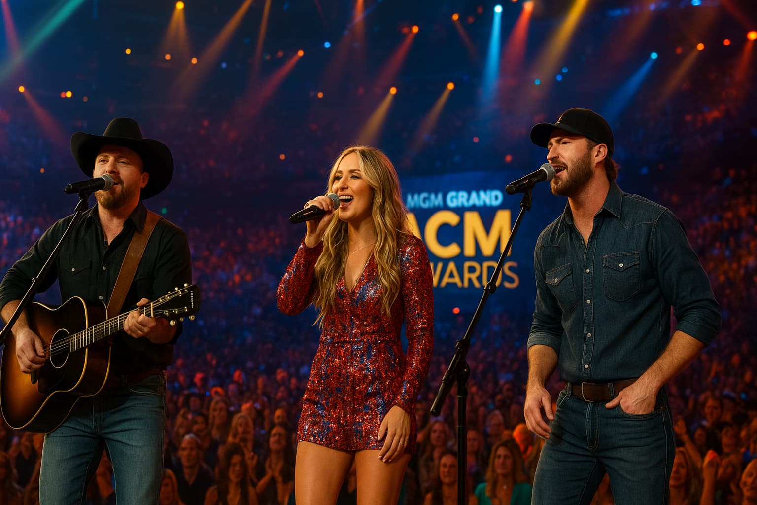 ACM Awards: Cody Johnson, Lainey Wilson, and Riley Green Set to Shine in Vegas!