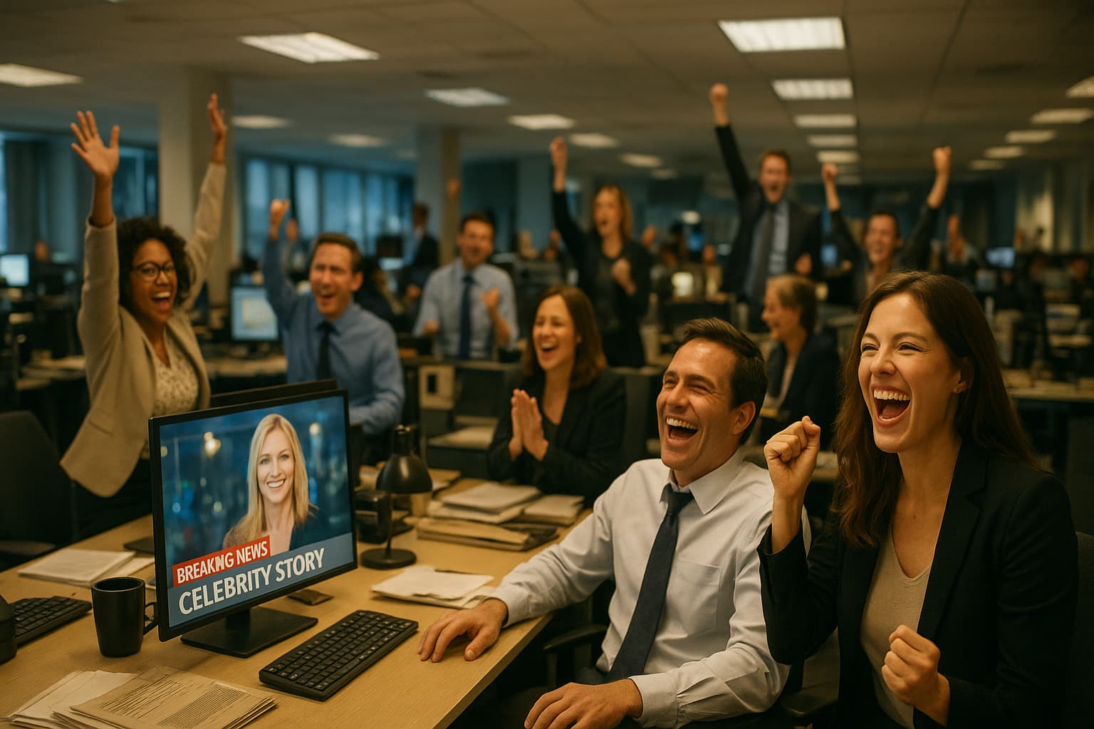 Inside TMZ: Where the Newsroom Chaos Meets Live Streaming Fun!