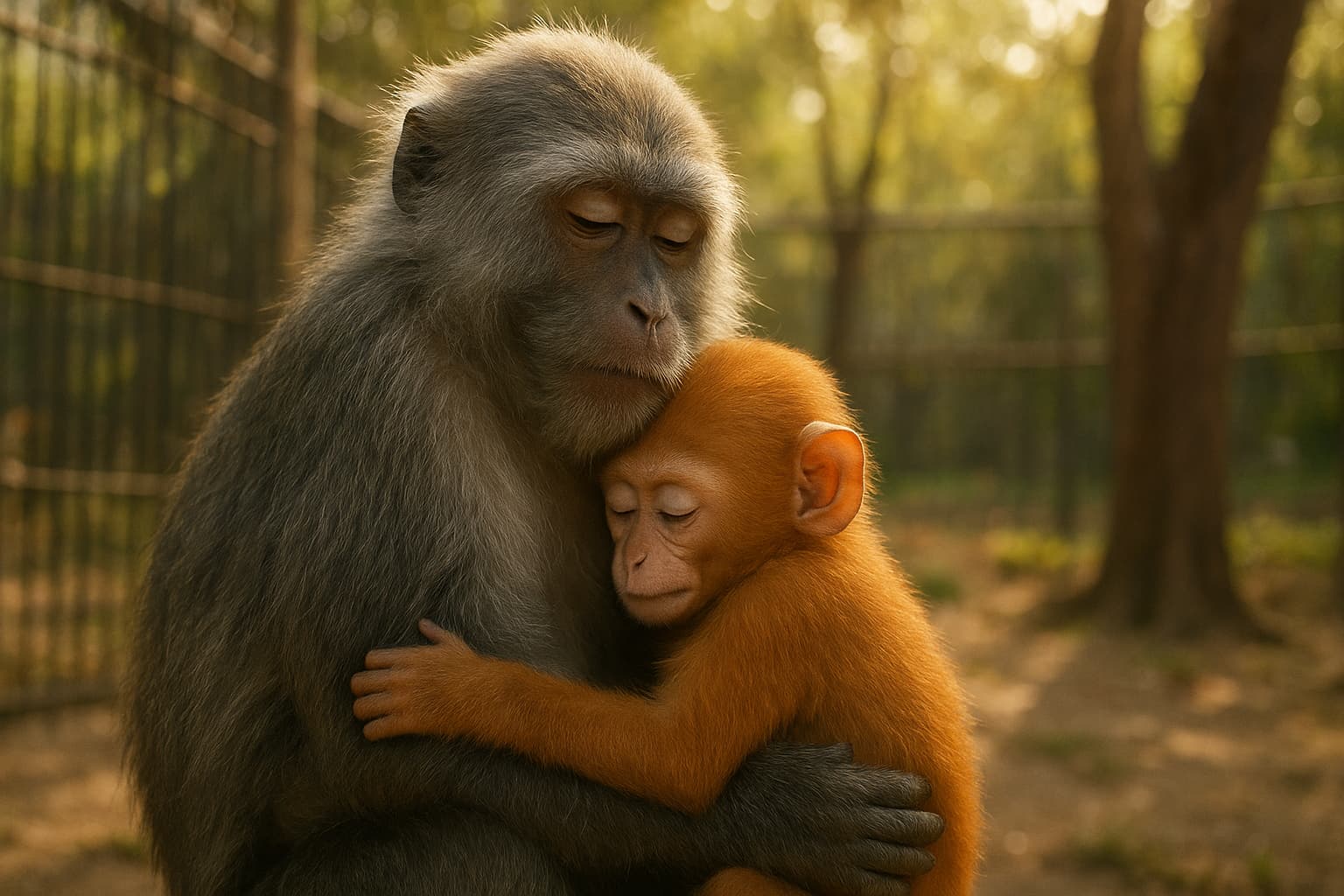 Love in the Wild: Punch the Monkey Finds Heartfelt Romance at the Zoo!