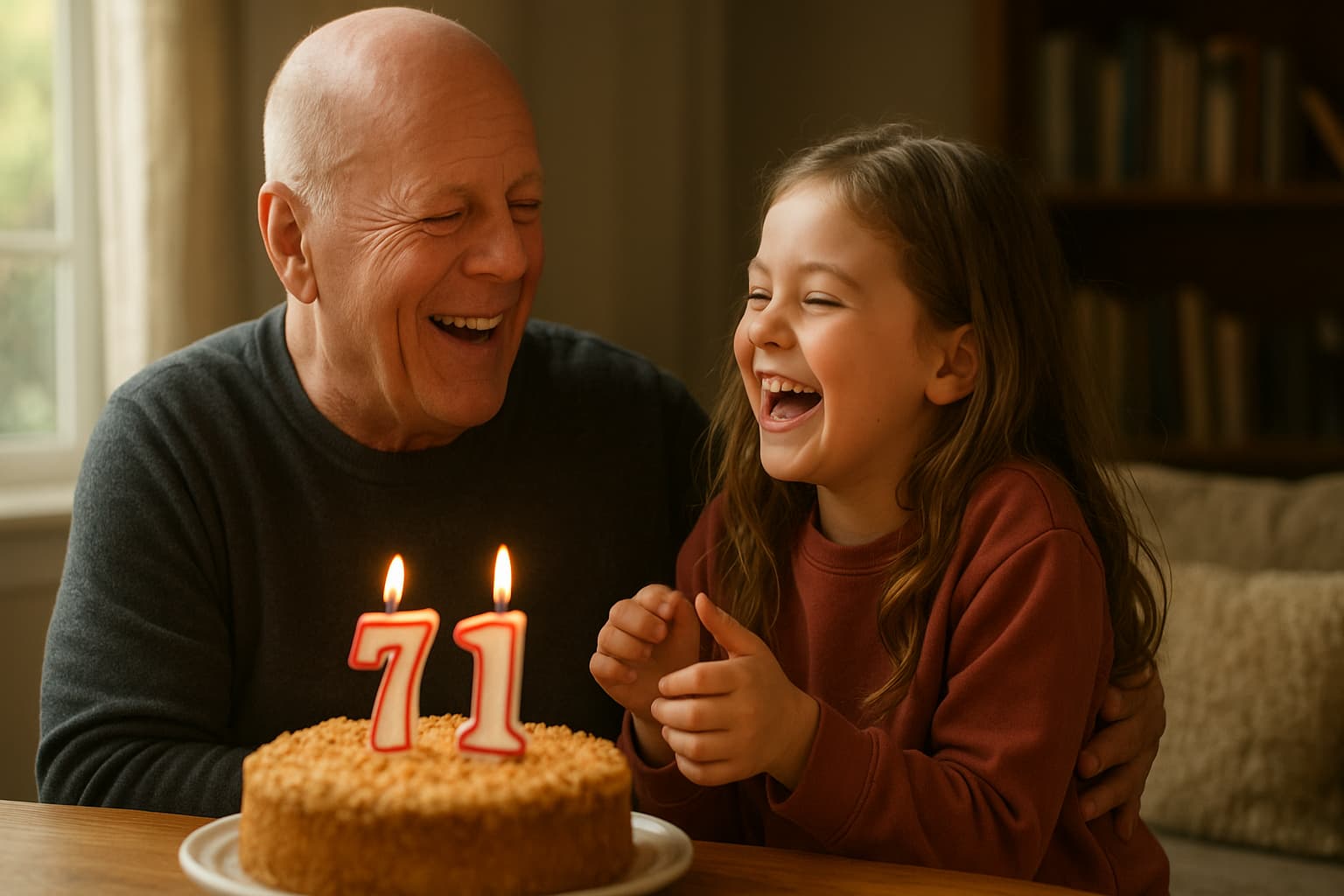 Bruce Willis Celebrates 71 with Heartwarming Granddaughter Moments