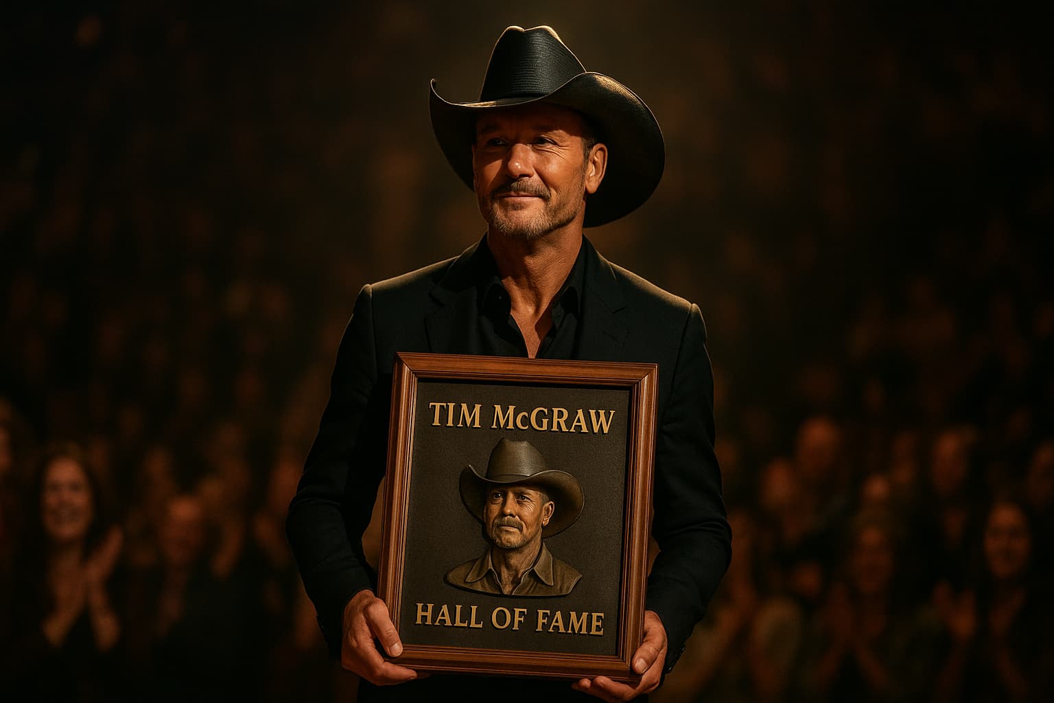 Tim McGraw's Hall of Fame Dream Comes True: A Country Legend Takes the Stage!