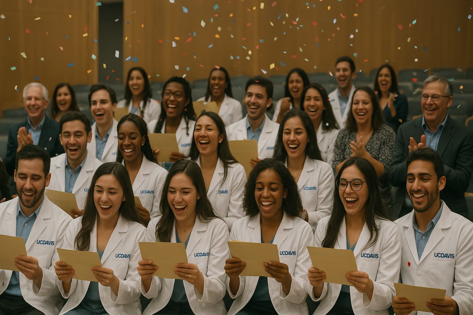Match Day Magic: UC Davis Students Discover Their Future in a Flash!