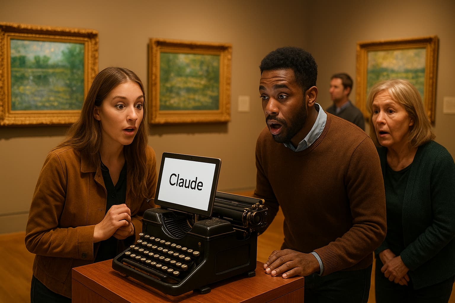 When Monet Meets Claude: A New Twist on Art and AI at de Young Museum