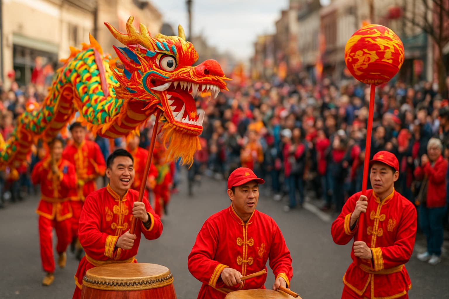 Dragons, Drums, and Delicious Ribs: Marysville's Bok Kai Parade Roars Back
