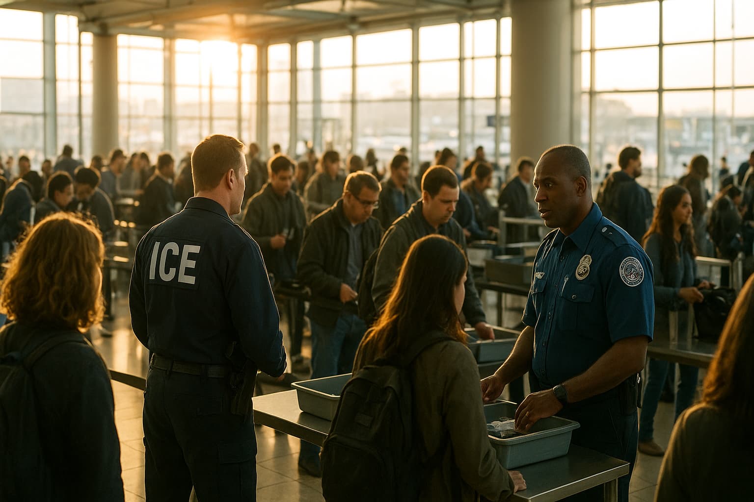 Turbulence Ahead: Trump’s ICE Agents Touch Down at Airports!