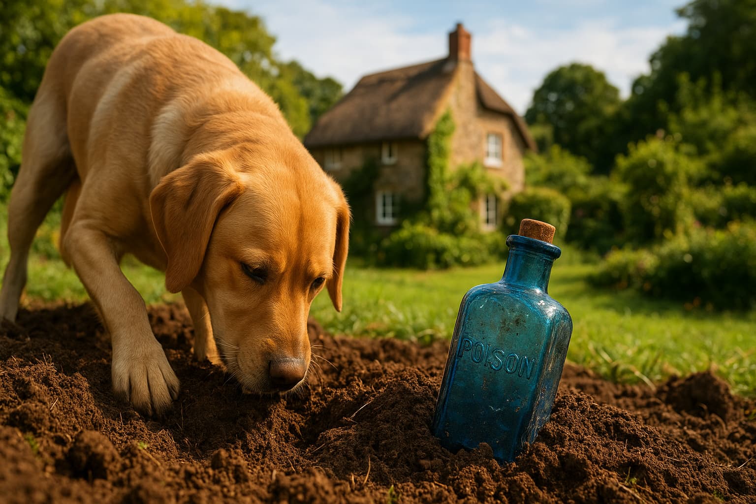 Dog Discovers 160-Year-Old Poison Bottle, Unravels a Shocking Murder Mystery!