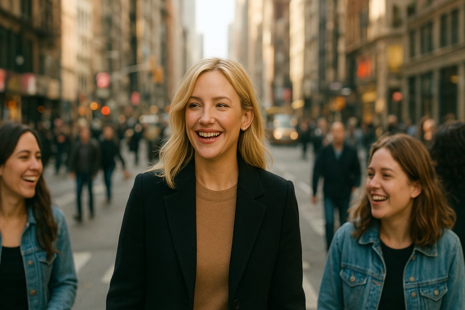Guess Who? The Blonde Actress Spotted in NYC Will Leave You Guessing!