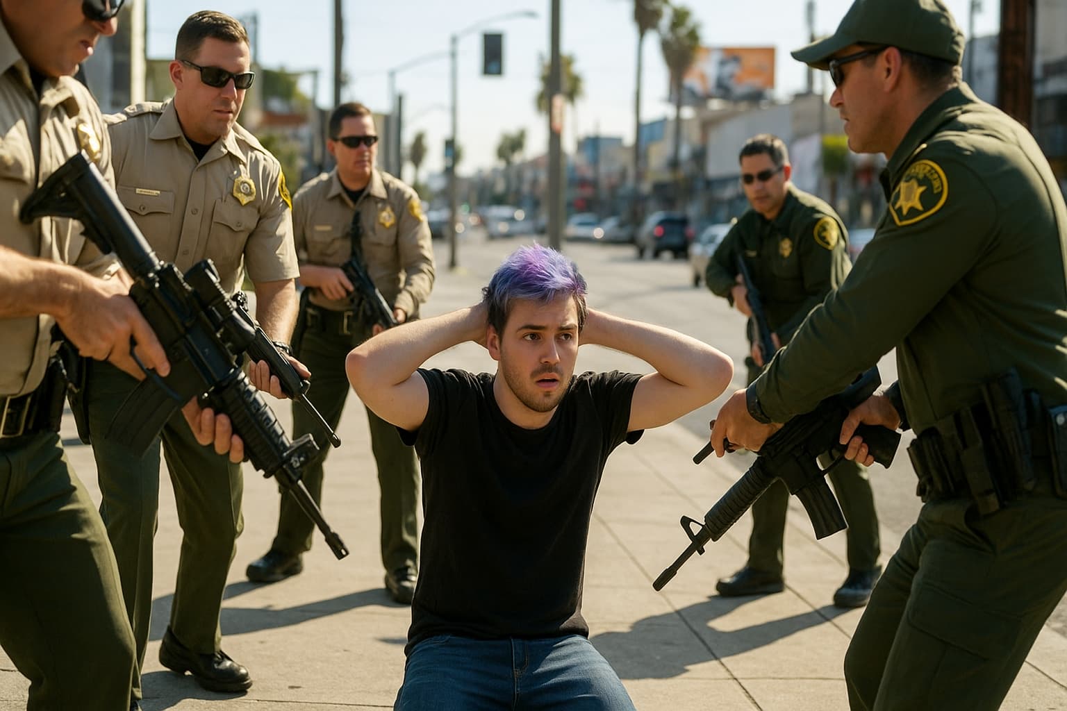 Livestream Chaos: N3on and Benjy Chavez's Wild Encounter with Police!