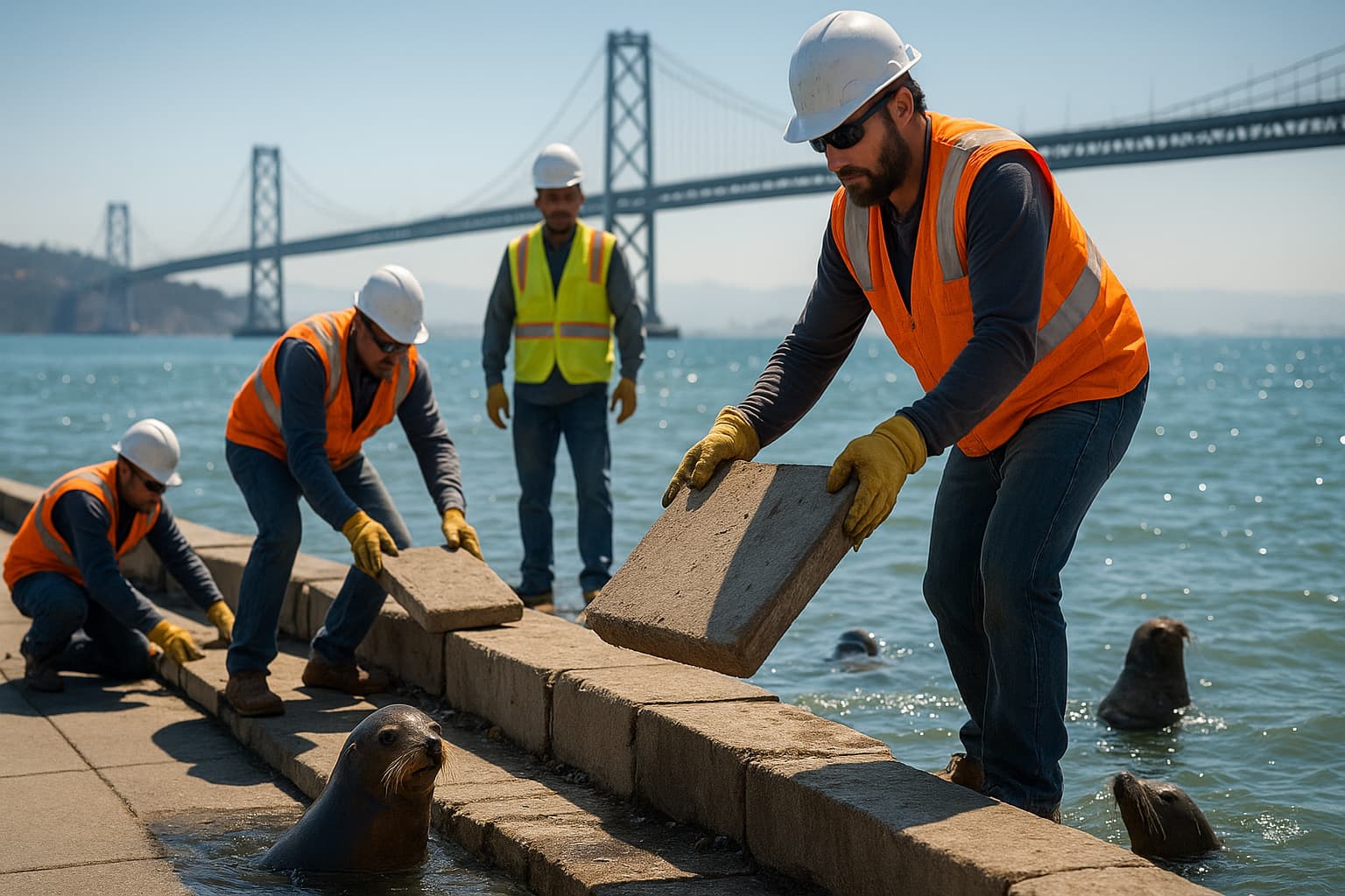Concrete Be Gone! San Francisco's Seawall Gets a Makeover for Marine Life