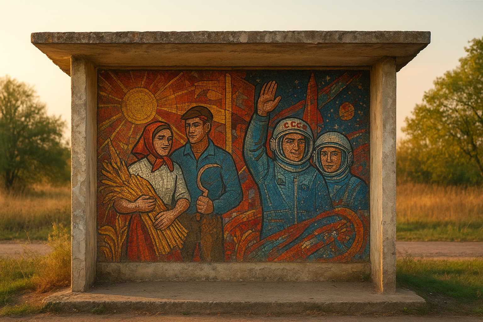 Moldova's Crumbling Mosaics: A Colorful Resurrection in a Grey World