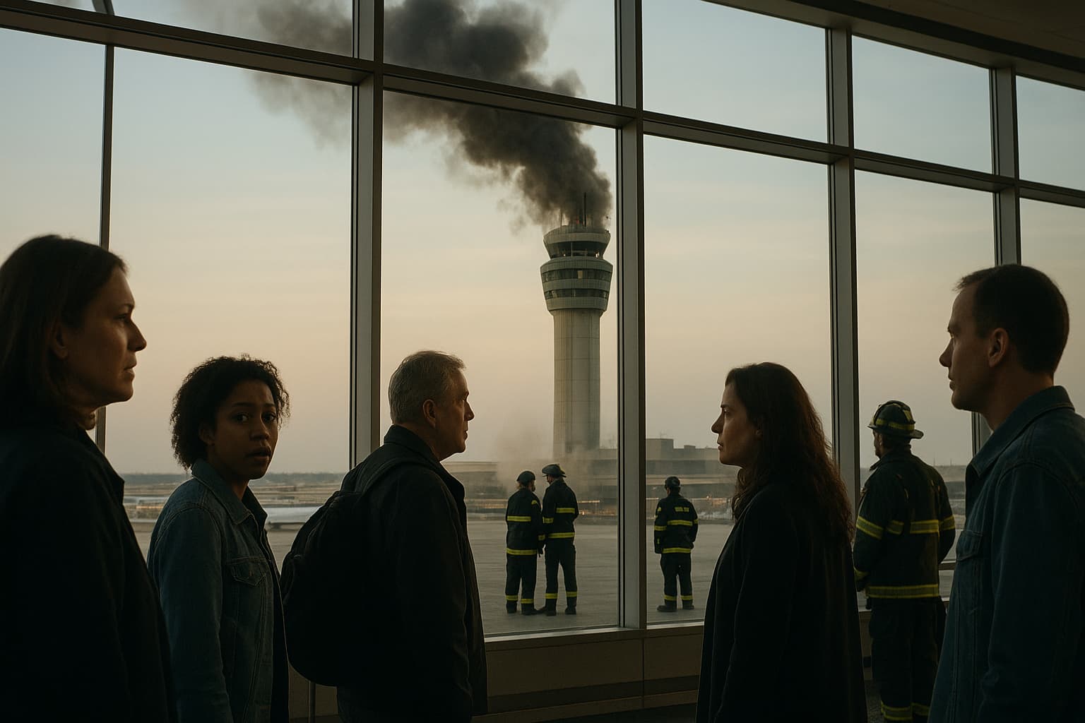 Evacuated Towers and Ground Stops: A Tense Morning at Newark Airport