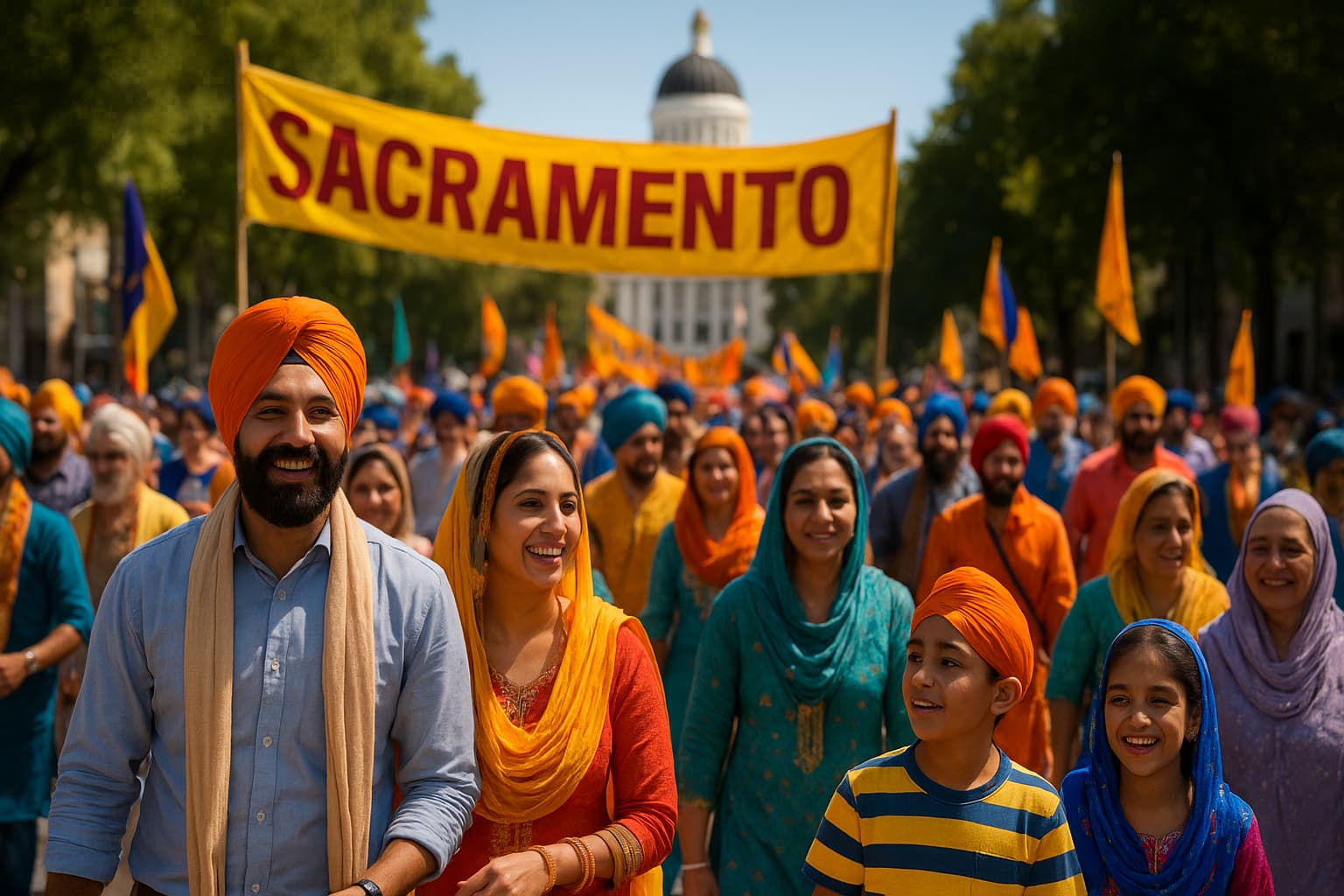 Growing Together: Sacramento's Sikh Parade Celebrates Community and Culture