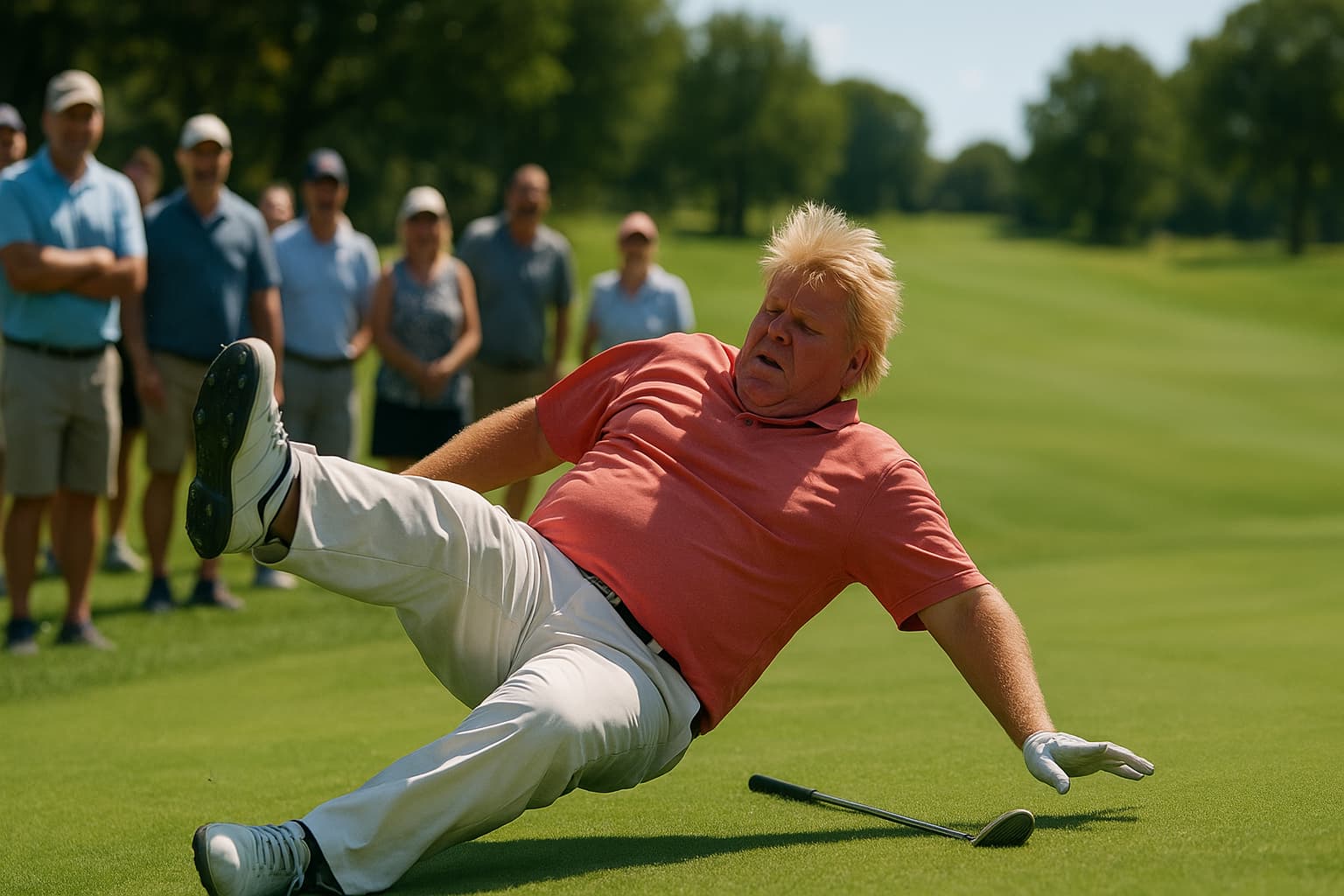John Daly's Epic Golf Fail: Hilarious Fall Goes Viral!