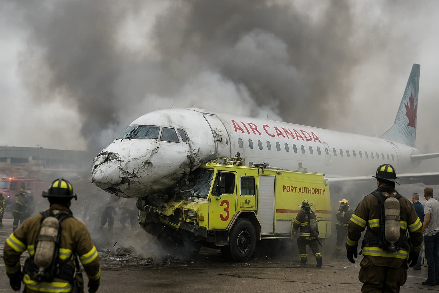 Tragedy Strikes at LaGuardia: Plane Crash Claims Lives and Shocks Passengers