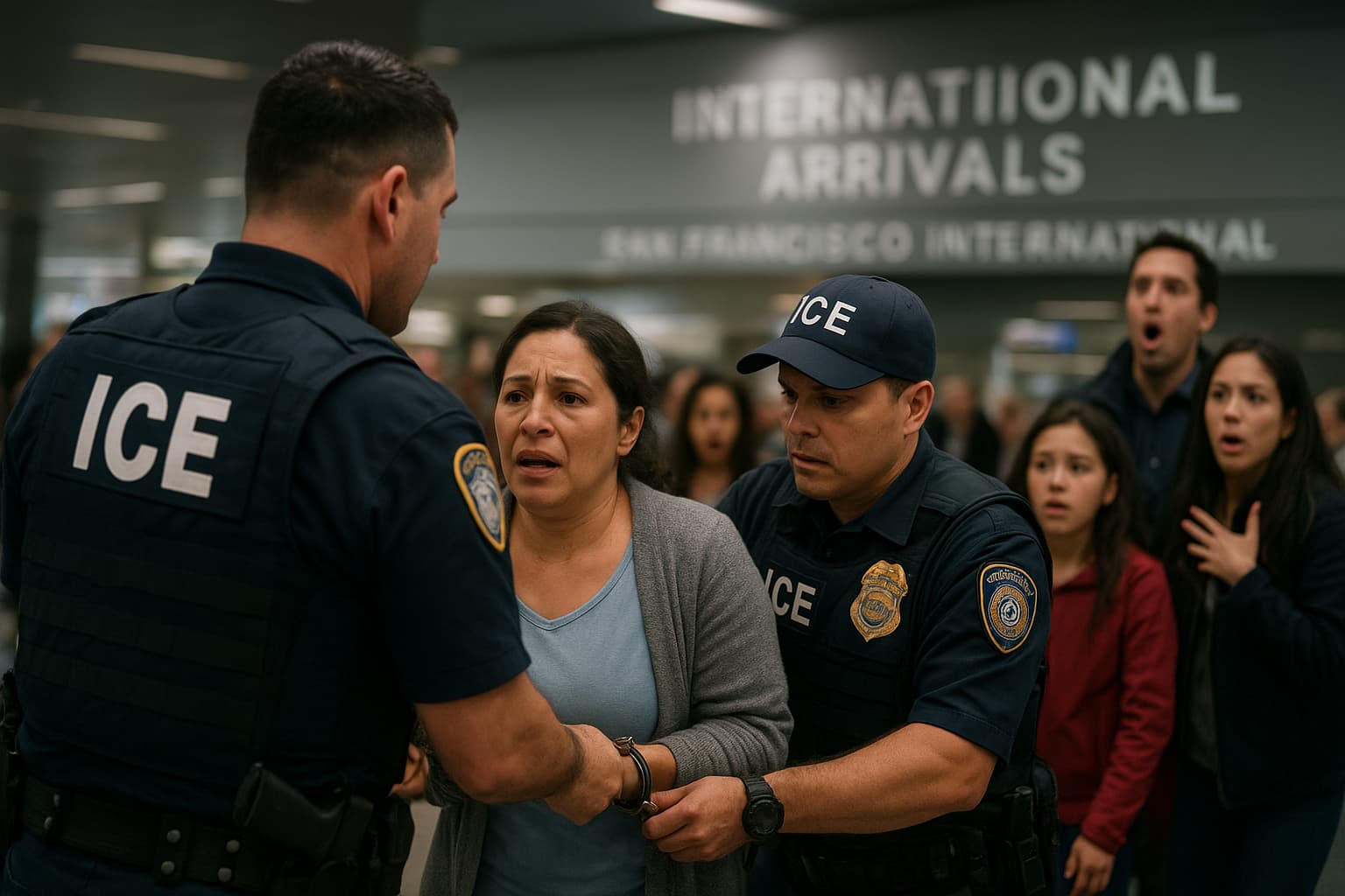 Airport Drama: When a Mom Meets ICE—No, This Isn't a Movie!