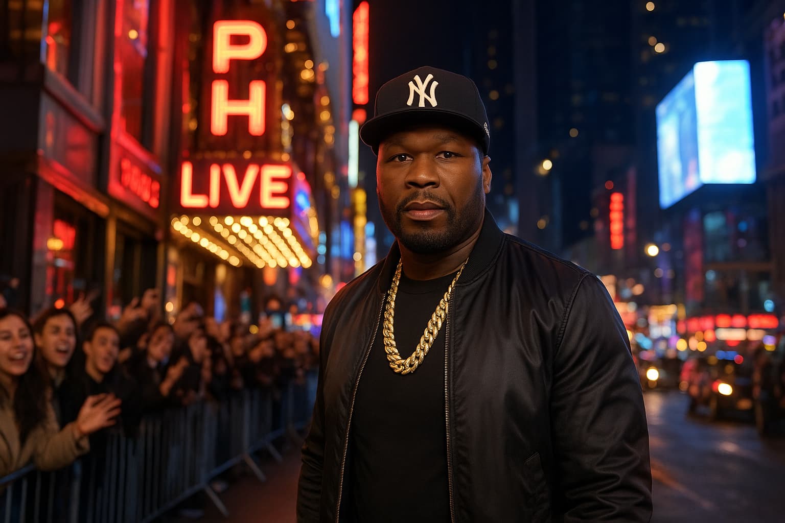 50 Cent's $100 Million Times Square Dream: A Celebrity Wonderland Awaits!