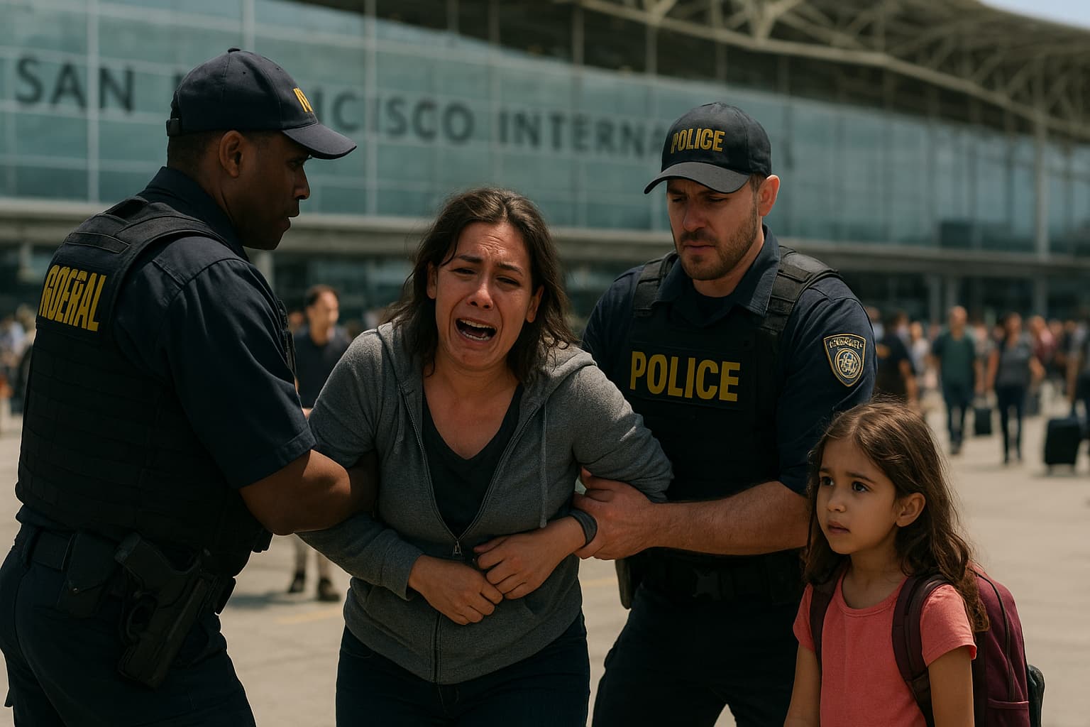Tearful Arrest at SFO: A Dramatic Encounter That Sparked Outrage