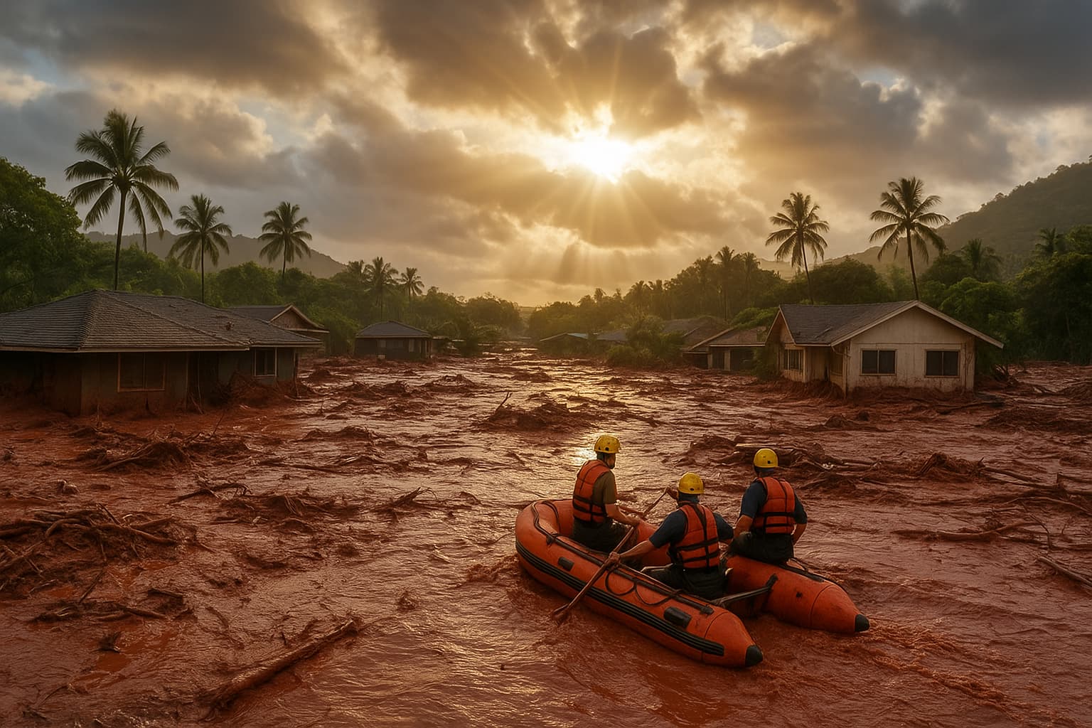 Hawaii's Flooding Nightmare: Homes, Farms, and a 120-Year-Old Dam in Danger