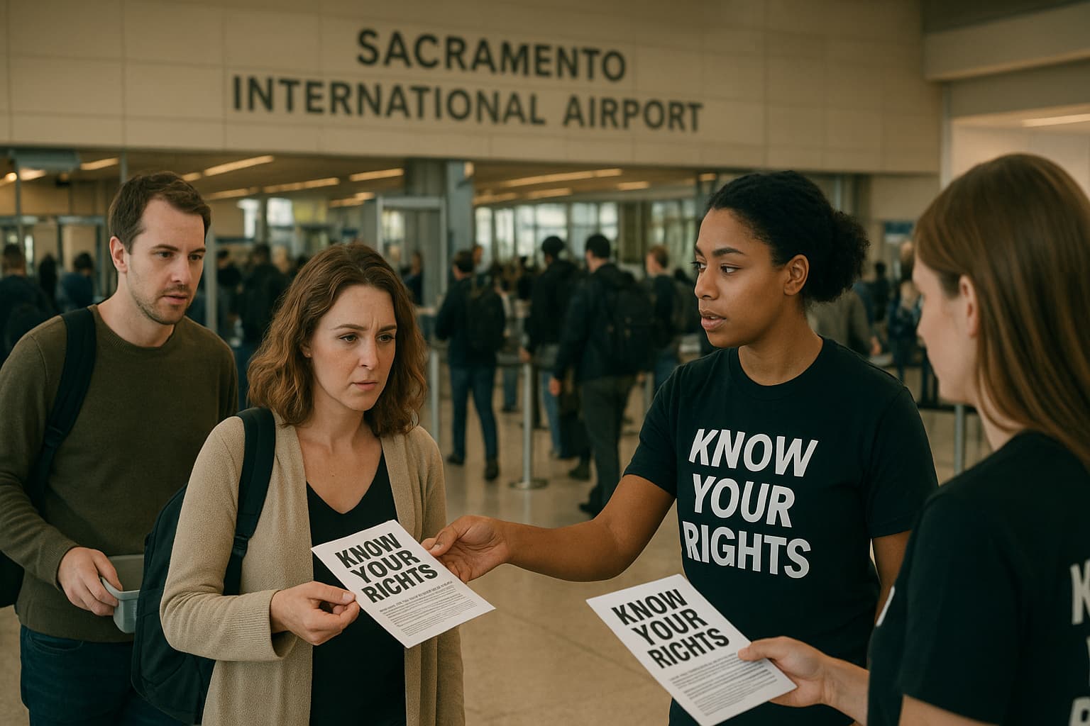 When Ice Meets TSA: Sacramento Airport Says, "Not Here!"