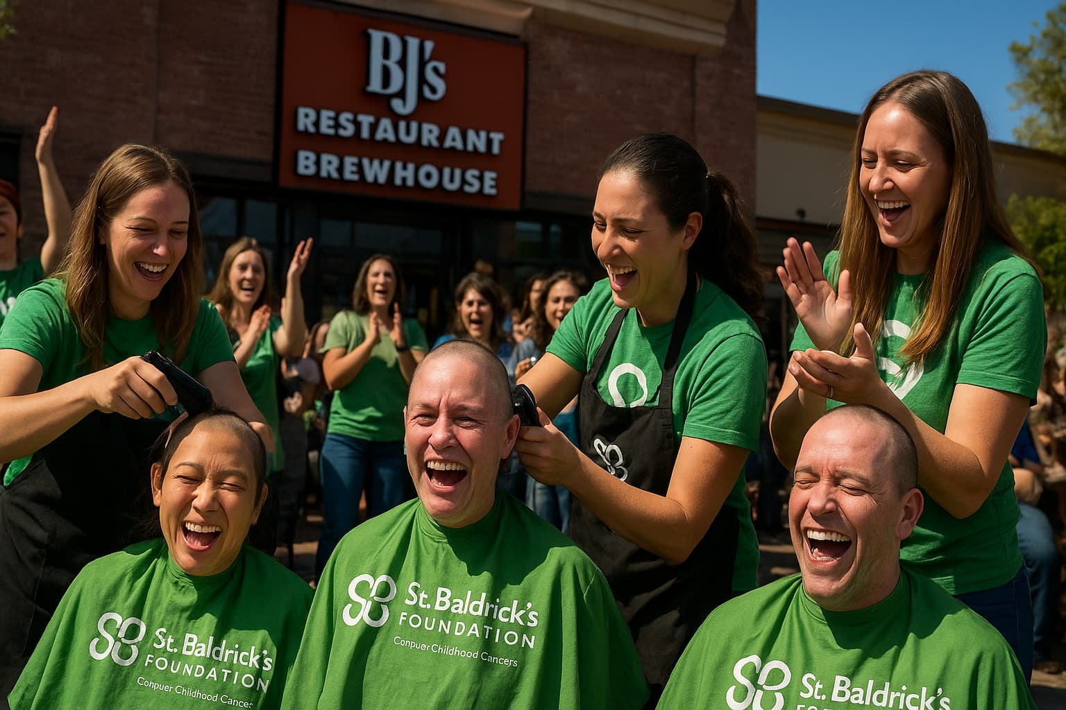 Shaving for a Cause: Community Unites for St. Baldrick's Event in Elk Grove!
