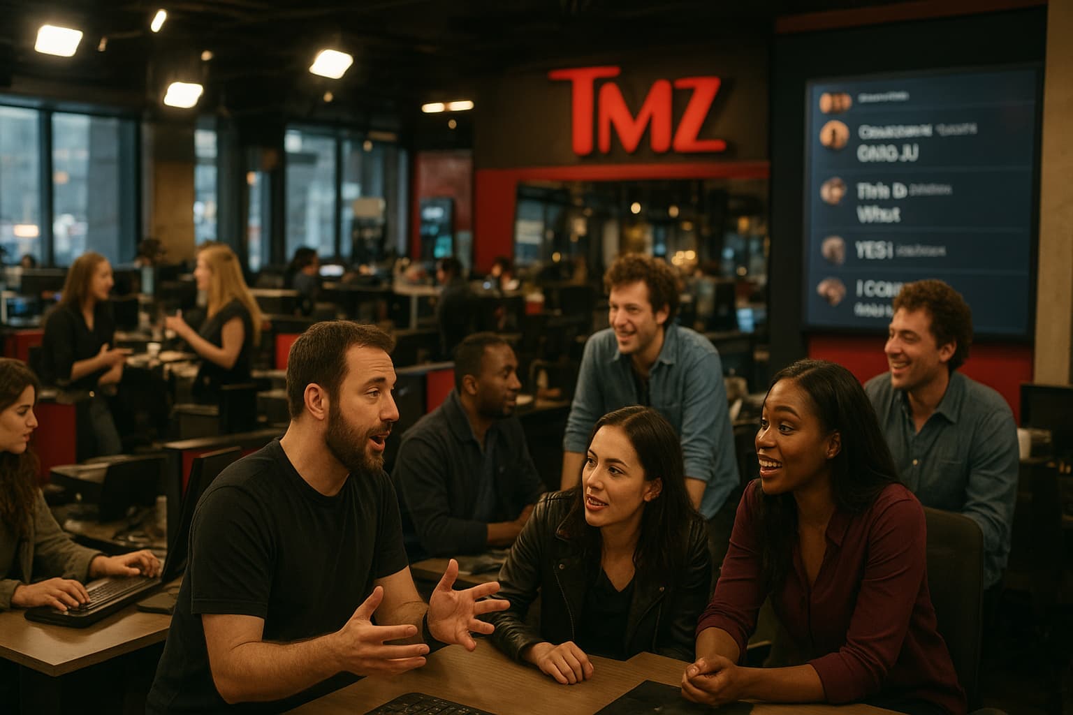 Inside TMZ: What Happens When Cameras Roll in the Newsroom?