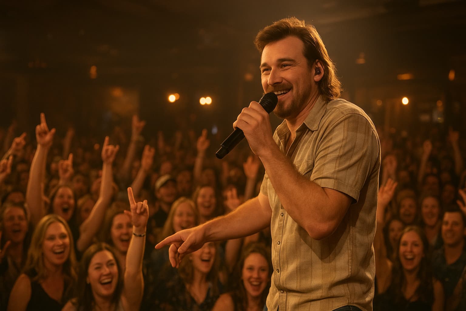 Morgan Wallen Serenades Fans: A Night of Hits and Surprises in Nashville