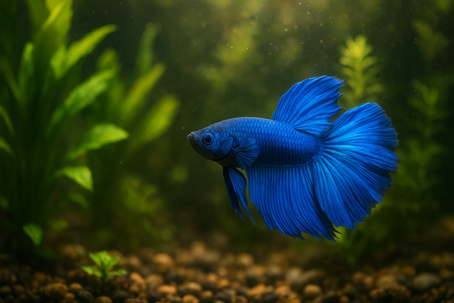 From Dull to Dazzling: The Incredible Transformation of Stevie, the Betta Fish
