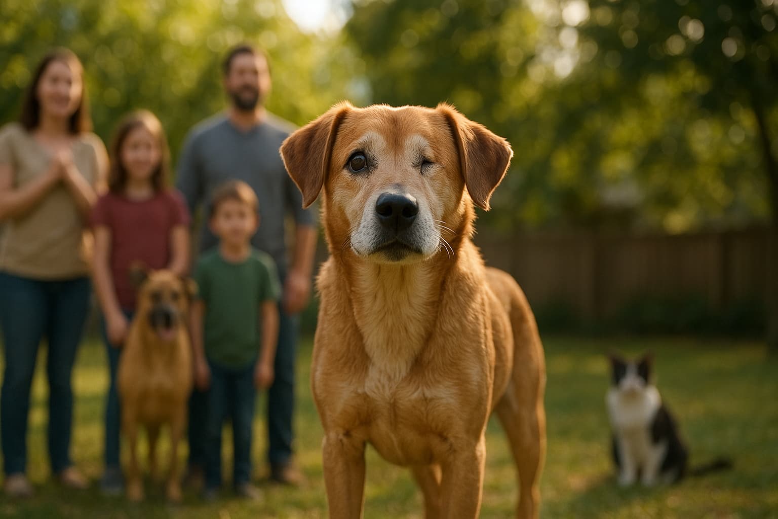Heroic Honey: The Half-Blind Dog Who Took on a Bear to Save Her Family