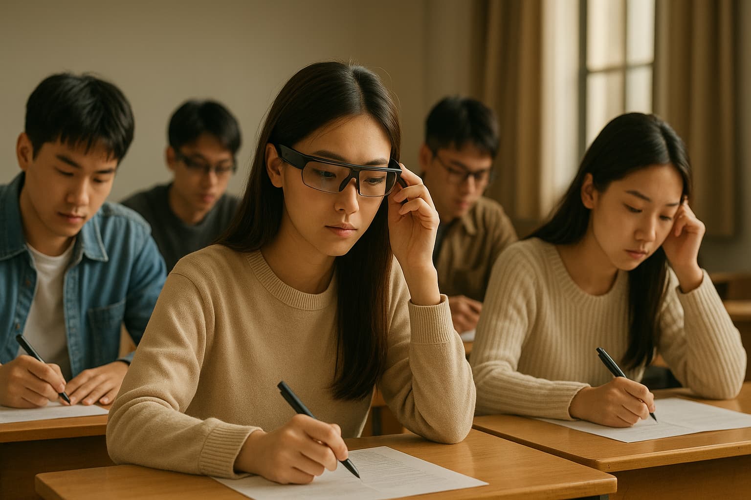 The Rise of Smart Glasses: Cheating to the Top in Chinese Universities!